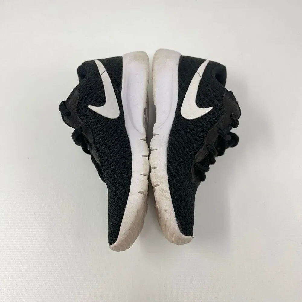 Nike Tanjun PS Black White Shoes Sneakers 818382-011 Youth Child Size 11C